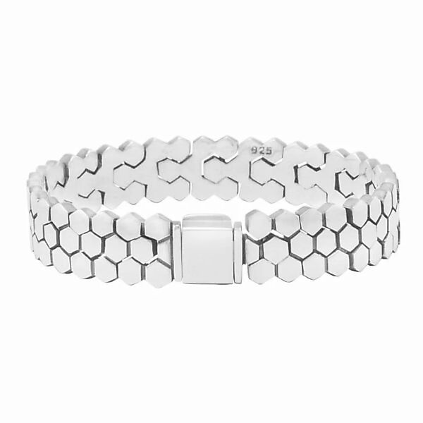 Silber Armband Hexagon Fair-trade Und Handmade günstig online kaufen