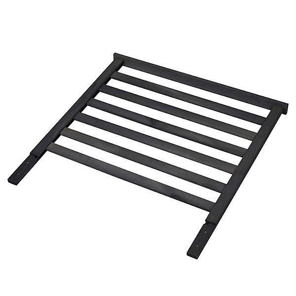 Dobar Rankgitteraufsatz Kubus 2.0 Massivholz 78 cm x 5 cm x 78 cm Anthrazit günstig online kaufen