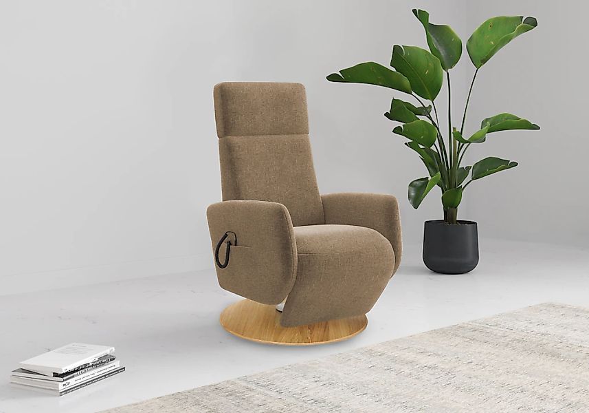 Home affaire TV-Sessel "Rochelle, inkl. Kopfteilverstellung & 360 Drehfunkt günstig online kaufen