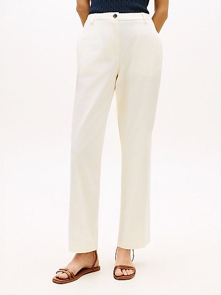 Tommy Hilfiger Chinohose CO GMD SLIM STRAIGHT CHINO mit mittlerer Leibhöhe günstig online kaufen