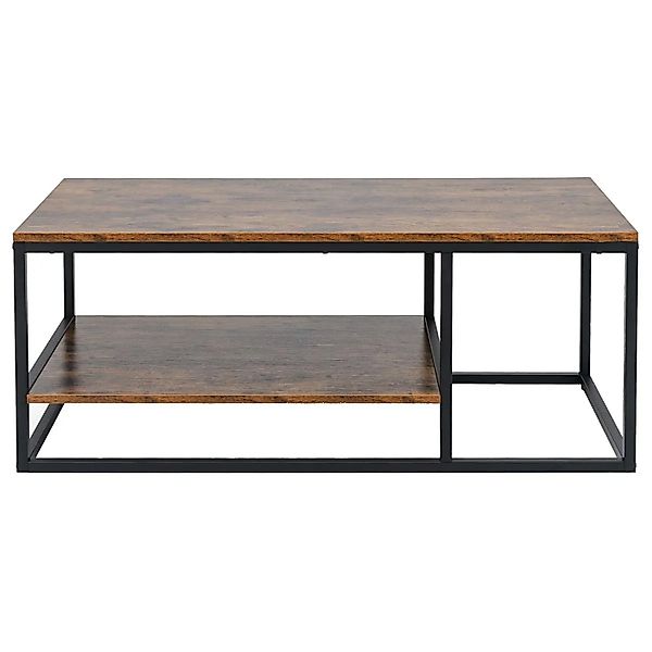 Costway Couchtisch Wohnzimmertisch Industrie-Design 105 x 50 x 42,5 cm günstig online kaufen