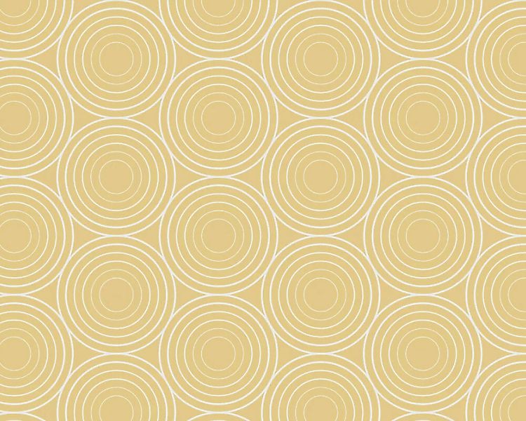 Fototapete "Kreise beige" 6,00x2,50 m / Glattvlies Perlmutt günstig online kaufen