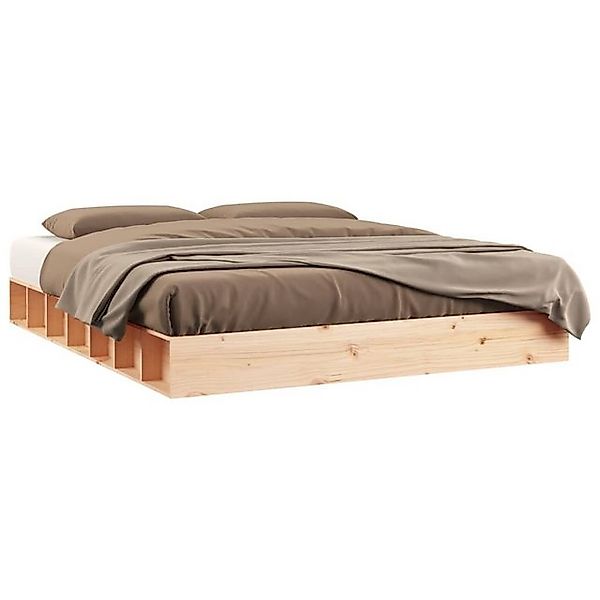 vidaXL Bettgestell Massivholzbett 180x200 cm 6FT Super King Bett Bettgestel günstig online kaufen