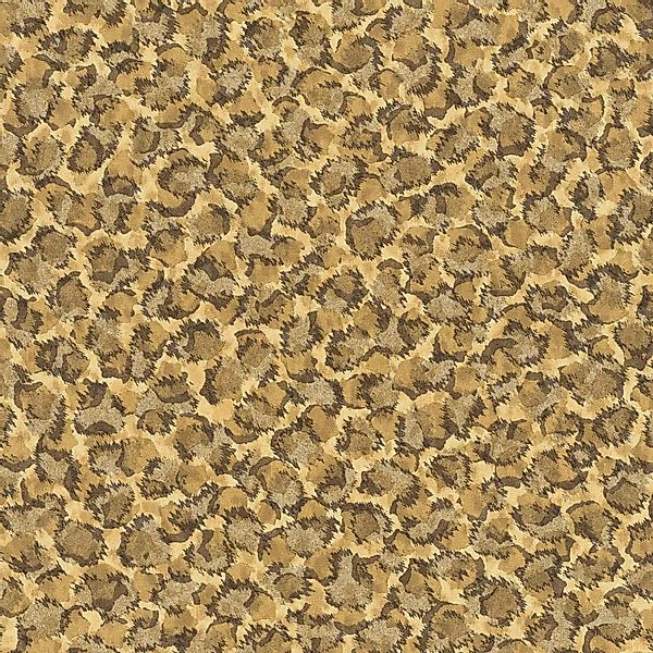 Bricoflor Braune Leoparden Tapete Tier Tapete mit Leo Muster für Schlafzimm günstig online kaufen