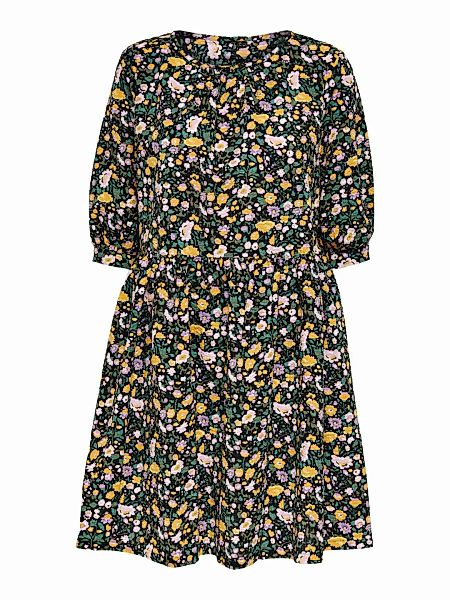 ONLY Print Kleid Damen Schwarz günstig online kaufen
