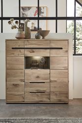 Innostyle Highboard "BELLANO" Viking Oak Nature günstig online kaufen