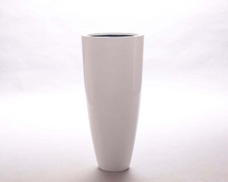 Elegant Einrichten Pflanzkübel Fiberglas Schale rund günstig online kaufen