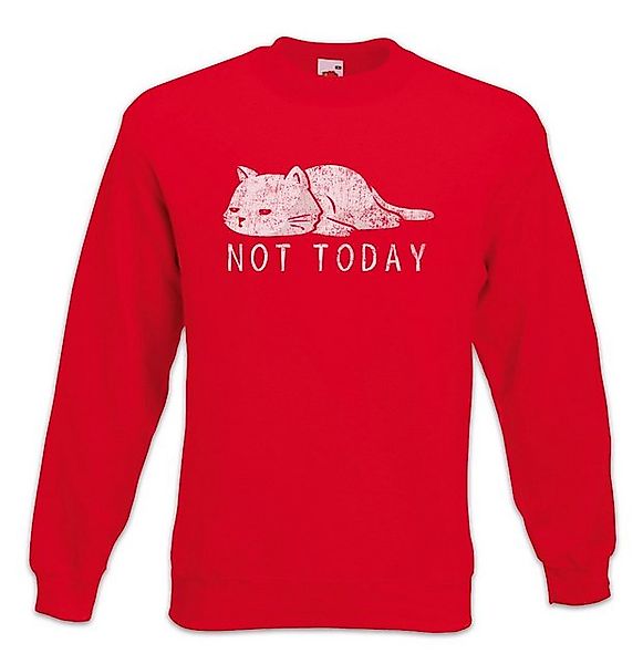 Urban Backwoods Sweatshirt Cat Not Today Sweatshirt Katze Liebe Cats Katzen günstig online kaufen