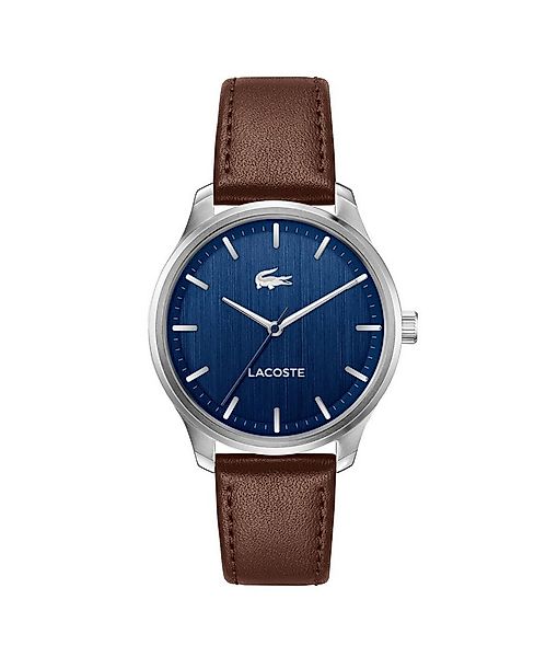 Lacoste Quarzuhr LISBON 2011477, Armbanduhr, Herrenuhr, Lederarmband, analo günstig online kaufen