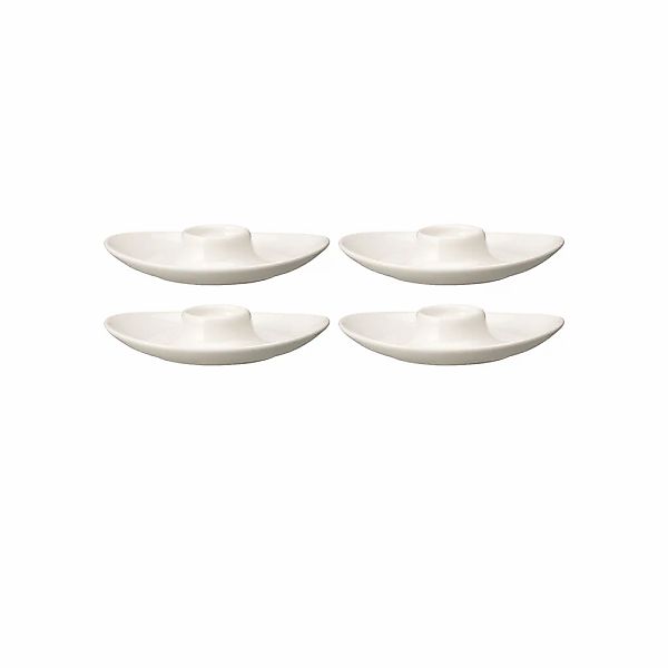 Villeroy & Boch Eierbecher "Eierbecher For Me 14.8 x 11.5 cm 4er Set weiß" günstig online kaufen