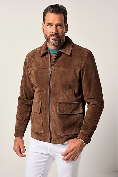 JP1880 Lederjacke Lederjacke kerniges Rindvelourleder günstig online kaufen
