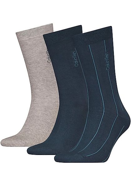 Calvin Klein Socken (3-Paar) mit dezenter Logoprägung günstig online kaufen