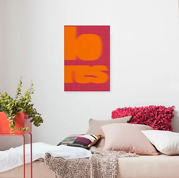 Komar Leinwandbild "Chunky Lounge - Größe 40 x 60 cm" Natur 1 Stk. tlg. Kei günstig online kaufen