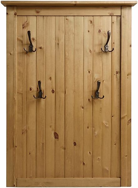 OTTO home Garderobenpaneel "Juventus" 1 Stk. tlg. aus massiver Kiefer, 4 Do günstig online kaufen