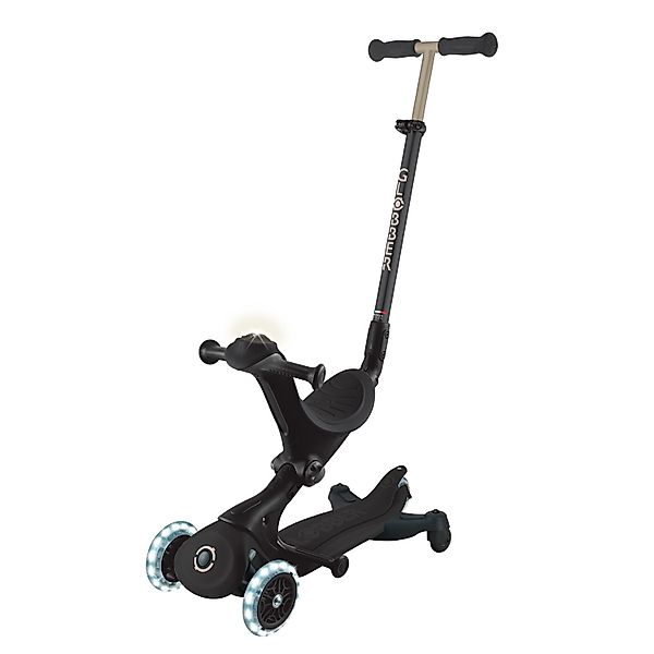 Globber Go-Up Deluxe Lights 360 3 in 1 Aufsitzrad Laufrad Scooter 3-Rädrig günstig online kaufen