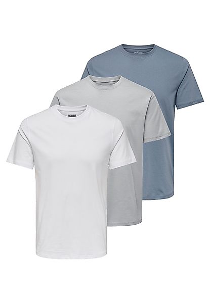 ONLY & SONS T-Shirt 3er Pack günstig online kaufen