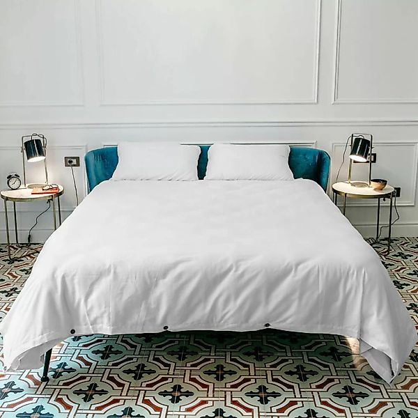 Bettdeckenbezug Naturals Tencel Weiß (150 X 220 Cm) (einzelmatratze) günstig online kaufen