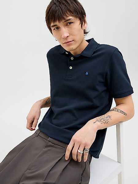 Jack & Jones Poloshirt "JJEPAULOS POLO SS NOOS", mit Logo Stickerei günstig online kaufen
