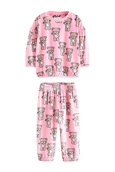 Next Pyjama Kuscheliger Fleece-Pyjama (2 tlg) günstig online kaufen