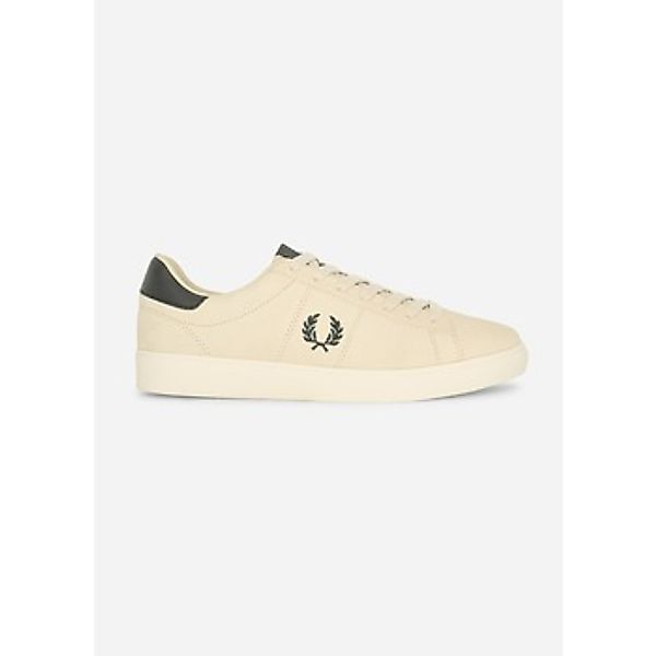 Fred Perry  Sneaker Spencer textured nubuck - oatmeal night green günstig online kaufen