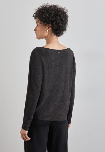 STREET ONE Strickpullover mit U-Boot-Ausschnitt günstig online kaufen