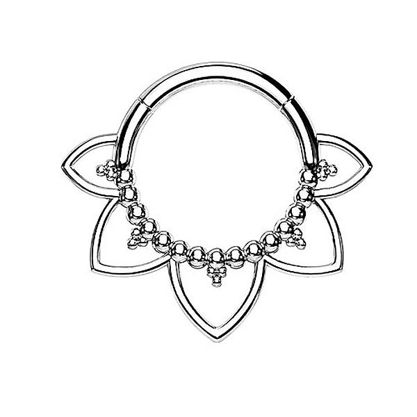 Taffstyle Nasenpiercing Septum Piercing Ring Segmentring günstig online kaufen