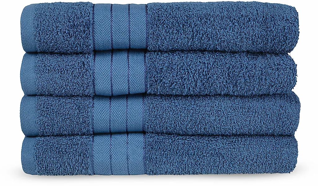 Emotion Handtücher "Uni" Baumwolle, Walkfrottee, Bordüre, 500 GSM, Einfarbi günstig online kaufen