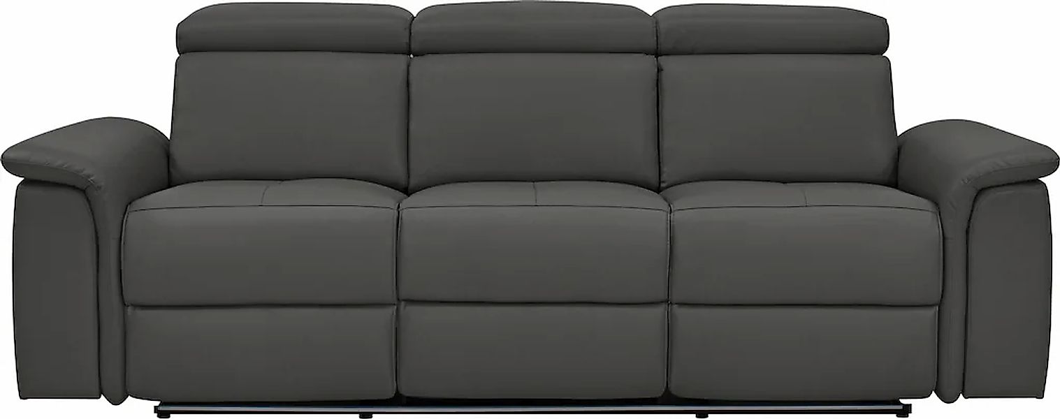 Home affaire 3-Sitzer "Pareli 229cm, manuelle u. elektr. Relaxfunktion in 2 günstig online kaufen