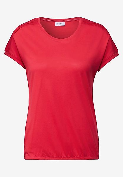 CECIL T-Shirt Shirt in Unifarbe (1-tlg) günstig online kaufen