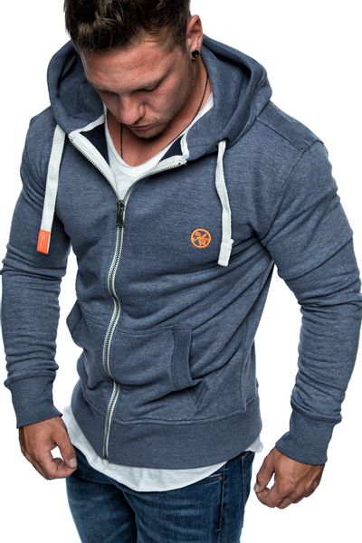 Amaci&Sons Kapuzenpullover TALLAHASSEE Herren Zipper Hoodie günstig online kaufen