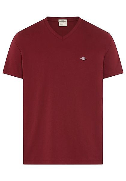 Gant T-Shirt SLIM SHIELD V-NECK T-SHIRT günstig online kaufen