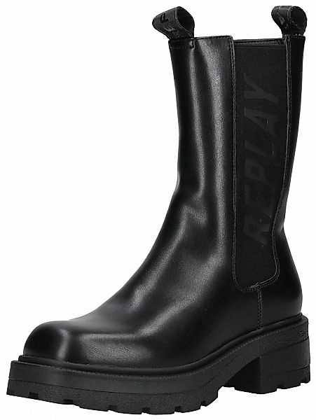 Replay Stiefelette "Replay Stiefelette Lederimitat/Textil" günstig online kaufen