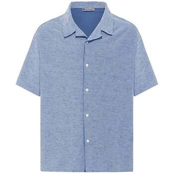 Dandalo  Hemdbluse Ben Oversize Lapel Collar Short Sleeve Shirt günstig online kaufen