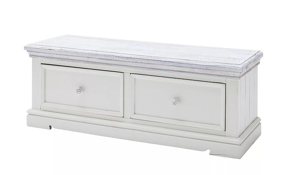 Garderobenbank - weiß - 120 cm - 45 cm - 40 cm - Bänke > Einzelbänke - Möbe günstig online kaufen