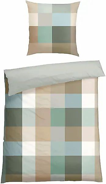 Schiesser Wendebettwäsche »Travis aus weicher Baumwolle in klassischem Karo günstig online kaufen