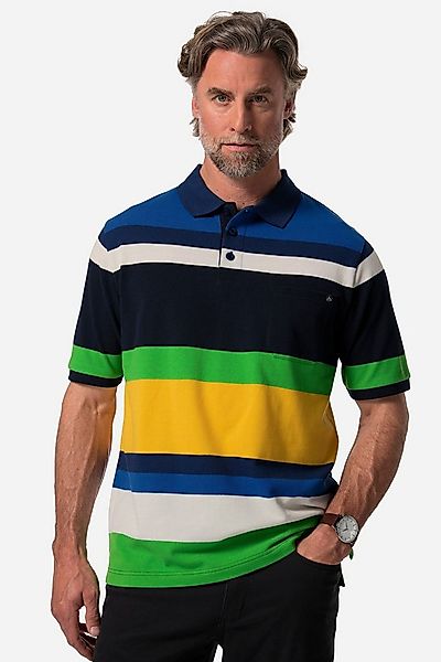 Boston Park Poloshirt Poloshirt Halbarm Ringel günstig online kaufen