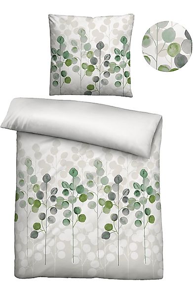 Biberna Bettwäsche "0006722" 2 tlg. kuschelig warm, pflegeleicht, temperatu günstig online kaufen