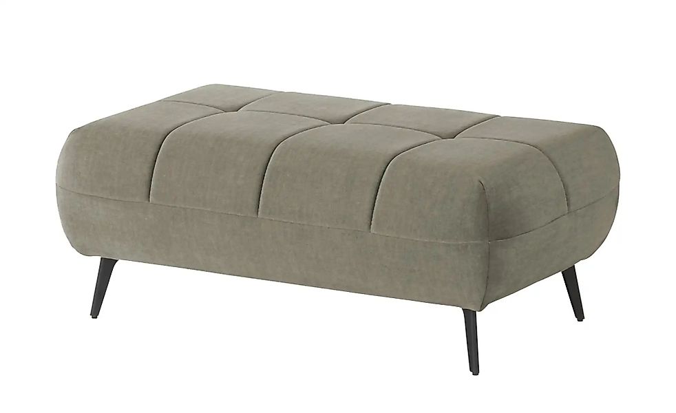 bobb Hocker  Carly ¦ grau ¦ Maße (cm): B: 118 H: 47 T: 73 Polstermöbel > Ho günstig online kaufen