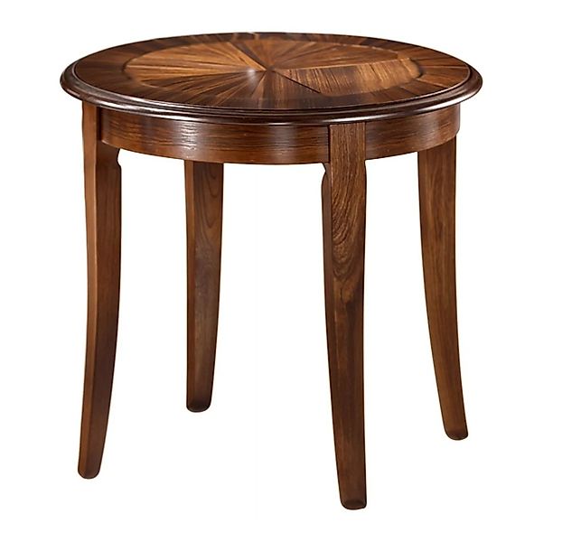 Feldmann-Wohnen Couchtisch California (runde Tischplatte in Walnuss dunkel, günstig online kaufen