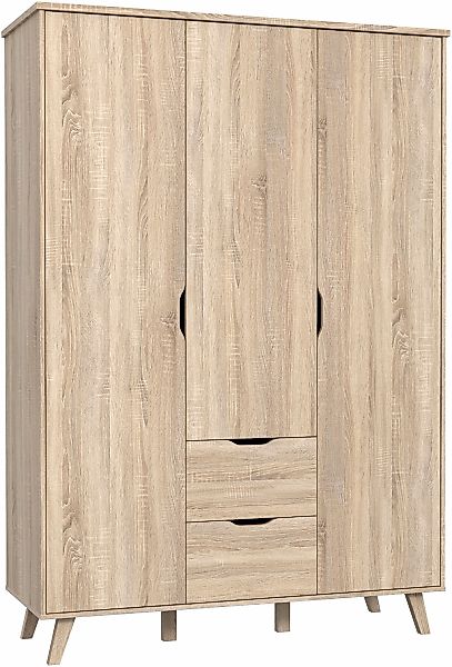 FORTE Drehtürenschrank "Vankka, Kleiderschrank, viel Stauraum,", (B/H/T ca. günstig online kaufen