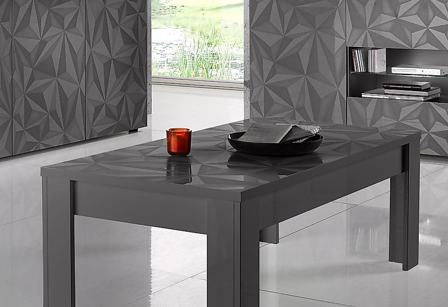 INOSIGN Couchtisch »Prisma 122x65 cm, Wohnzimmertisch mit Winkelfuß« Sofati günstig online kaufen