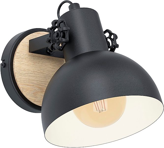 EGLO Wandleuchte LUBENHAM Wandlampe,Vintage, Stahl und günstig online kaufen