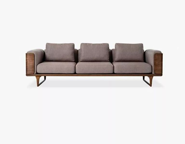 JVmoebel Sofa Luxus Wohnzimmer Sofa Modernen Design Holz, 1 Teile, Made in günstig online kaufen