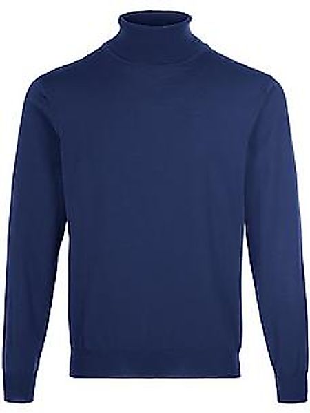 Rollkragen-Pullover Peter Hahn blau günstig online kaufen