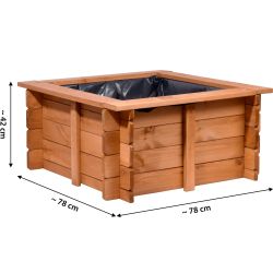 dobar Hochteich Quadratischer Hochteich "Square" inkl. günstig online kaufen