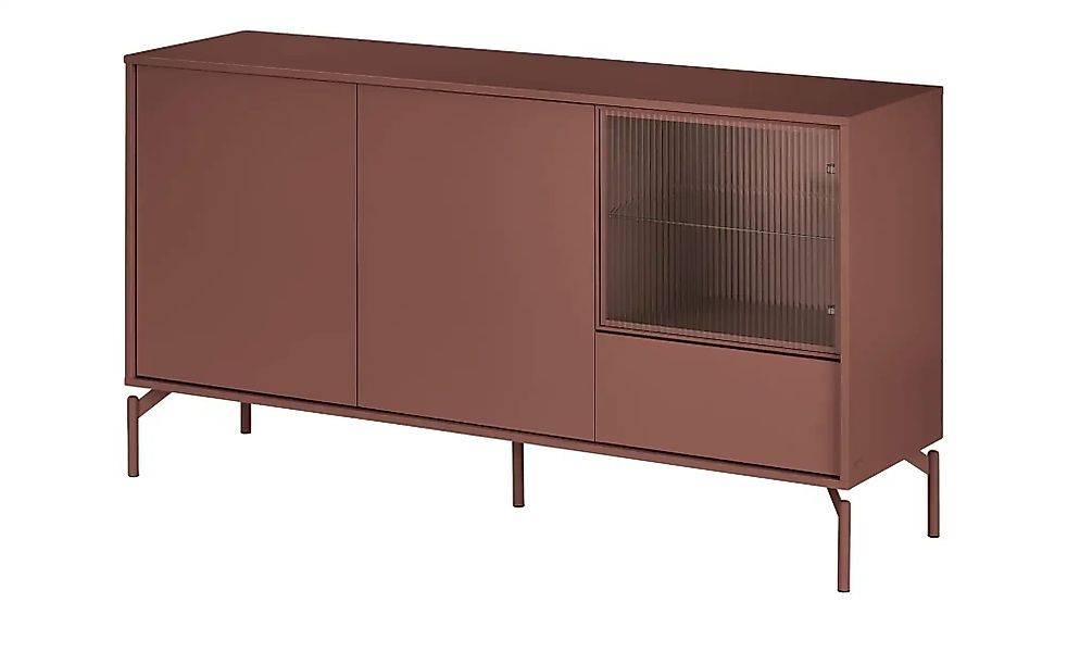 Love it Sideboard  Flumeri ¦ rot ¦ Maße (cm): B: 155 H: 83 T: 43.0 Kommoden günstig online kaufen