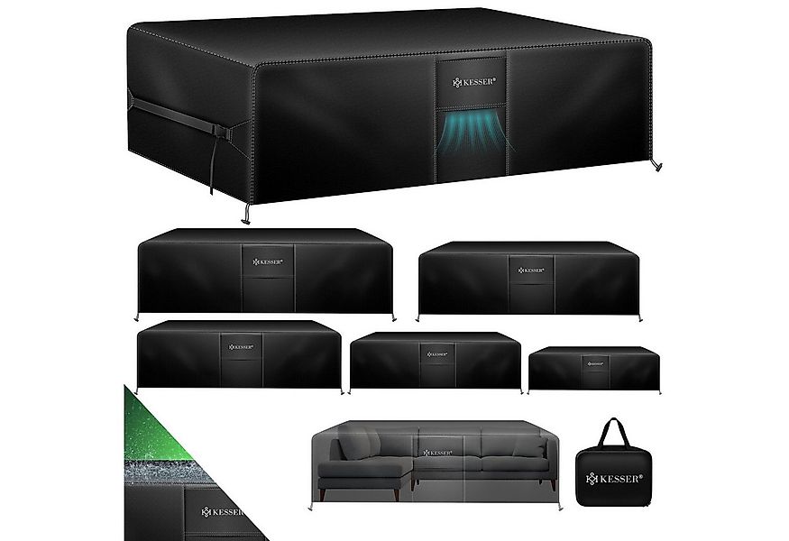 KESSER Gartenmöbel-Schutzhülle, UV- & Regenschutz Gartenmöbel Abdeckung Ter günstig online kaufen