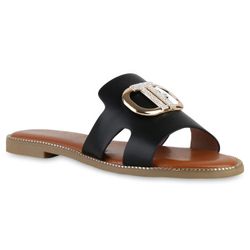 VAN HILL 841508 Pantolette Damen Pantoletten günstig online kaufen