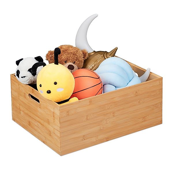 relaxdays Aufbewahrungsbox XXL Aufbewahrungsbox mit Griffen günstig online kaufen