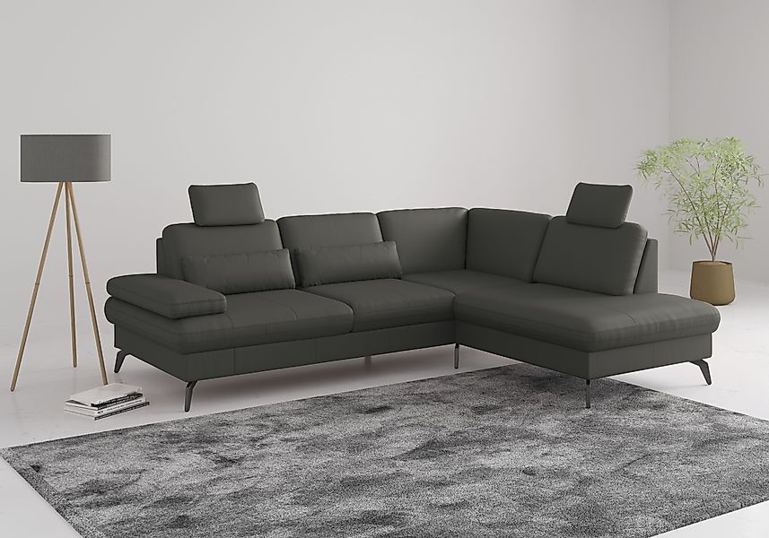 sit&more Ecksofa Morris L-Form, inkl. Sitztiefenverstellung, günstig online kaufen